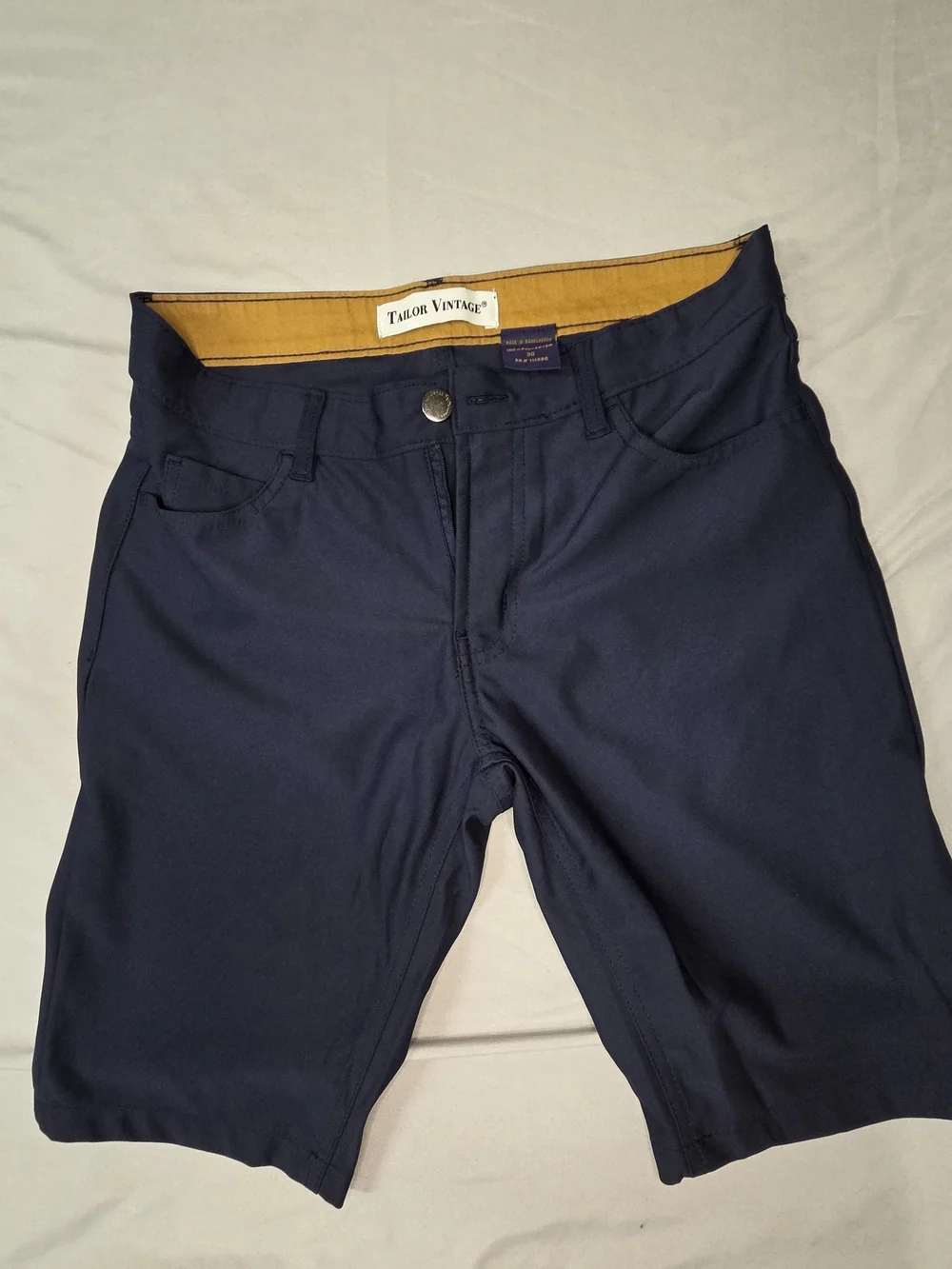 Tailor Vintage Size 30 Navy Shorts